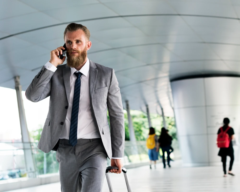 leather duffel carry on